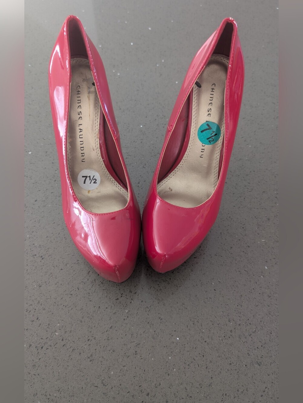 Chinese Laundry Hot RednPatent Pumps - Women's